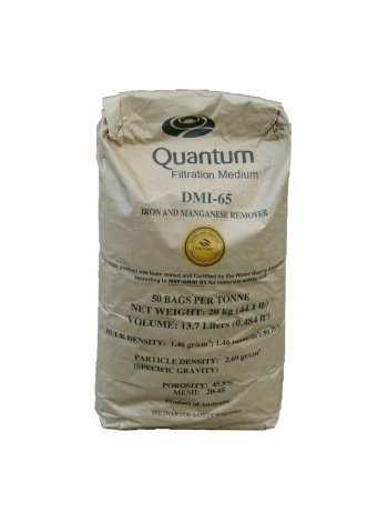 Хім аналіз води: необхідно знезалізнення фільтрує засипанням Quantum DMI-65